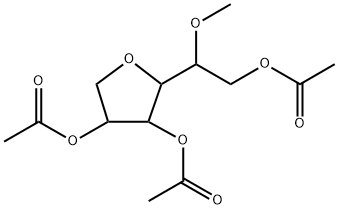 D-갈락티톨,3,6-안히드로-2-O-메틸-,트리아세테이트 구조식 이미지