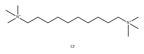 Decamethonium dichloride 구조식 이미지