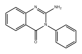 2-?Amino-?3-?phenyl-?4(3H)?-?quinazolinone Structure