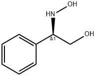 Benzeneethanol, β-(hydroxyamino)-, (βR)- Structure