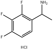 1-(2,3,4-TRIFLUOROPHENYL)ETHAN-1-AMINE HCl Structure