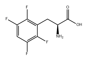 2-amino-3-(2,3,5,6-tetrafluorophenyl)propanoic acid Structure