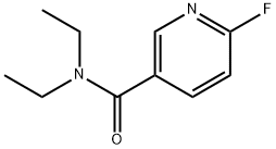 N,N-Diethyl-6-fluoro-3-pyridinecarboxamide Structure