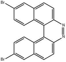 3,12-dibromo-7,8-diaza[5]helicene Structure