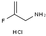 2-Fluoroprop-2-en-1-amine hydrochloride 구조식 이미지