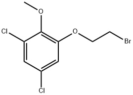 1-(2-Bromoethoxy)-3,5-dichloro-2-methoxybenzene Structure