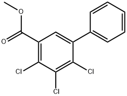 Methyl 4,5,6-trichloro[1,1'-biphenyl]-3-carboxylate 구조식 이미지