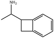 Bicyclo[4.2.0]octa-1,3,5-triene-7-methanamine, α-methyl- Structure