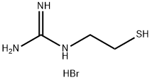 Mercaptoethylguanidine (MEG) dihydrobromide 구조식 이미지