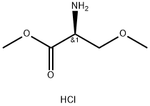 (S)-methyl 2-amino-3-methoxypropanoate HCl Structure