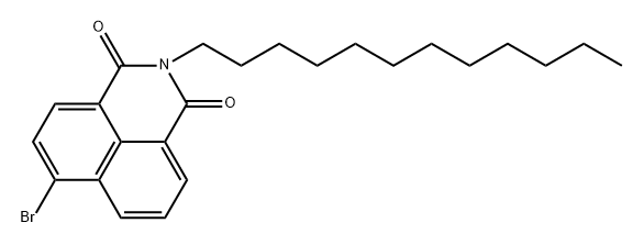 6-bromo-2-dodecyl-1H-benzo[de]isoquinoline-1,3(2H)-dione Structure