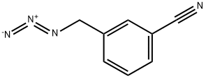 3-(azidomethyl)benzonitrile Structure