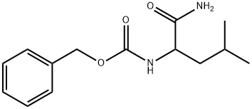 Carbamic acid, (1-carbamoyl-3-methylbutyl)-, benzyl ester, DL- (8CI) Structure