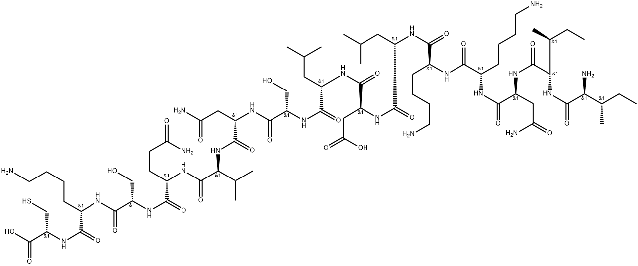 Tau Peptide (277-291) 구조식 이미지
