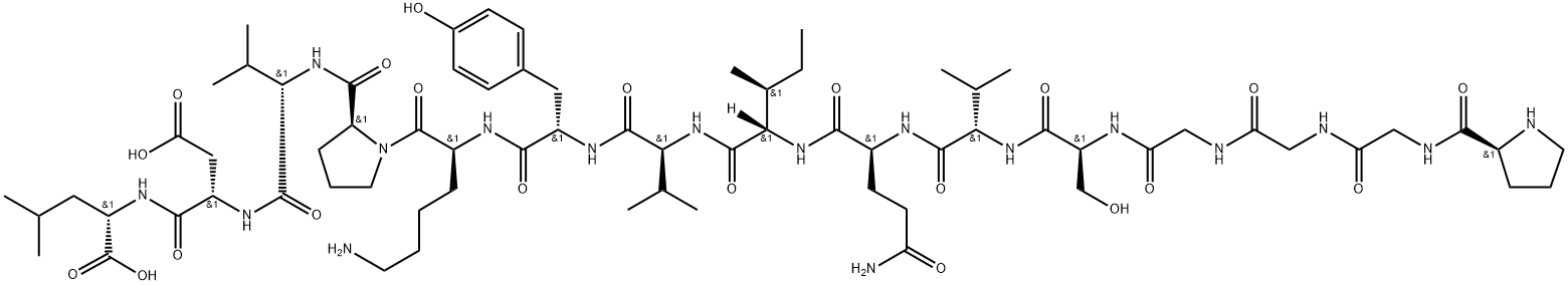 Tau Peptide (301-315) 구조식 이미지