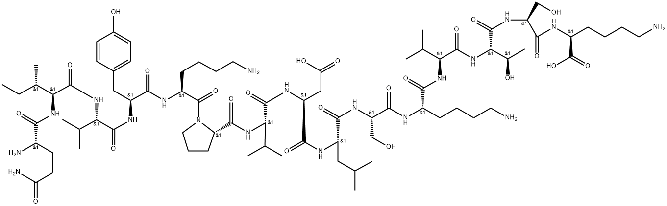 Tau Peptide (307-321) 구조식 이미지