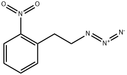 Benzene, 1-(2-azidoethyl)-2-nitro- Structure