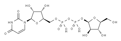 UDP-b-L-arabinopyranose disodium salt Structure