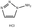 1H-1,2,3-Triazol-1-amine, hydrochloride (1:1) Structure