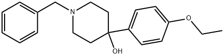 4-(4-Ethoxyphenyl)-1-(phenylmethyl)-4-piperidinol Structure