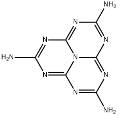 1,3,4,6,7,9,9b-Heptaazaphenalene-2,5,8-triamine, homopolymer Structure