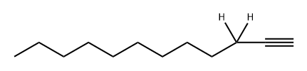 1-Dodecyne-3,3-d2 Structure