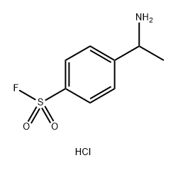 4-(1-aminoethyl)benzene-1-sulfonyl fluoride
hydrochloride Structure