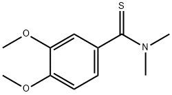 3,4-Dimethoxy-N,N-dimethylbenzothioamide 구조식 이미지