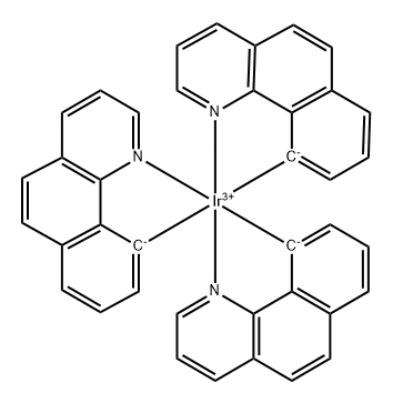 (OC-6-22)-Tris(benzo[h]quinolin-10-yl)iridium 구조식 이미지