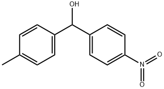 Benzenemethanol, 4-methyl-α-(4-nitrophenyl)- Structure