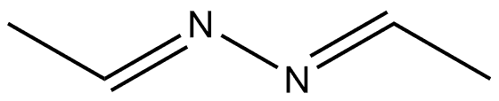 Acetaldehyde, (2E)-2-ethylidenehydrazone, (1E)- 구조식 이미지