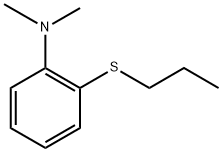 N,N-dimethyl-2-(propylthio)aniline Structure