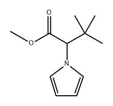 Methyl 3,3-dimethyl-2-(1H-pyrrol-1-yl)butanoate Structure