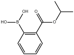 Benzoic acid, 2-borono-, 1-(1-methylethyl) ester Structure