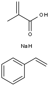 SODIUM METHACRYLATE/STYRENE COPOLYMER Structure