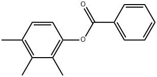 Phenol, 2,3,4-trimethyl-, 1-benzoate Structure