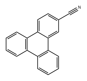 2-Triphenylenecarbonitrile Structure