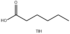 Hexanoic acid, thallium(1+) salt (1:1) Structure