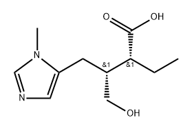 Pilocarpine Hydrochloride EP Impurity C 구조식 이미지