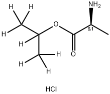 (S)-Isopropyl-2-aminopropanoate-d7 Hydrochloride Structure