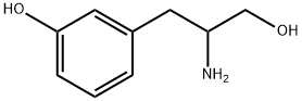 Benzenepropanol, β-amino-3-hydroxy- Structure