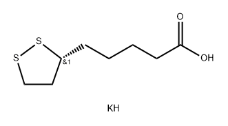 R (+)-Alpha Lipoic Acid potassiuM Structure