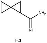 Spiro[2.2]pentane-1-carboximidamide, hydrochloride (1:1) Structure