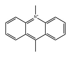 Acridinium, 9,10-dimethyl- Structure