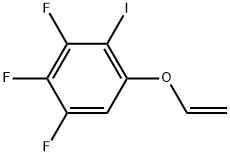 1-(Ethenyloxy)-3,4,5-trifluoro-2-iodobenzene Structure