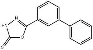 5-[1,1′-Biphenyl]-3-yl-1,3,4-oxadiazole-2(3H)-thione Structure