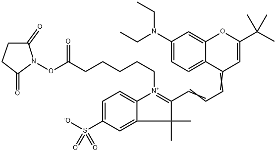 FLUORESCENT RED 630 REACTIVE Structure