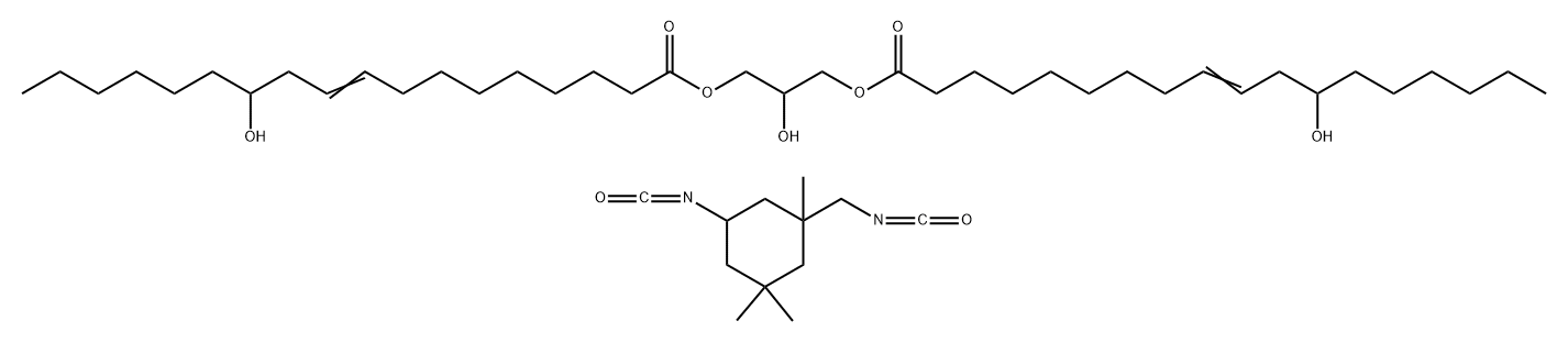 GLYCERYL DIRICINOLEATE/IPDI COPOLYMER Structure