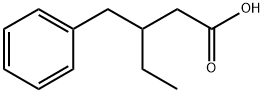 Benzenebutanoic acid, β-ethyl- Structure