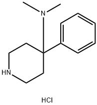 N,N-Dimethyl-4-phenylpiperidin-4-amine dihydrochloride Structure